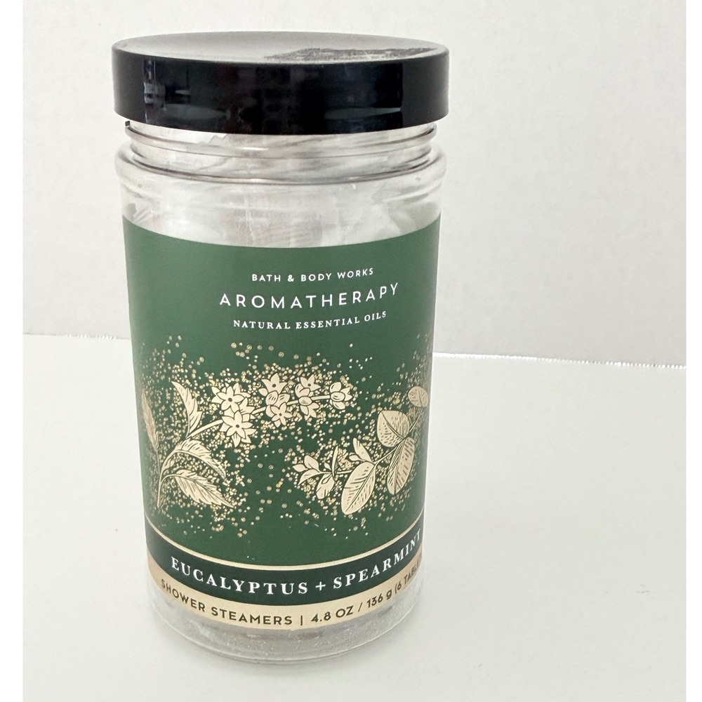 Bath & Body Works Shower Steamers Eucalyptus Spearmint Aromatherapy Spa 6 Count
